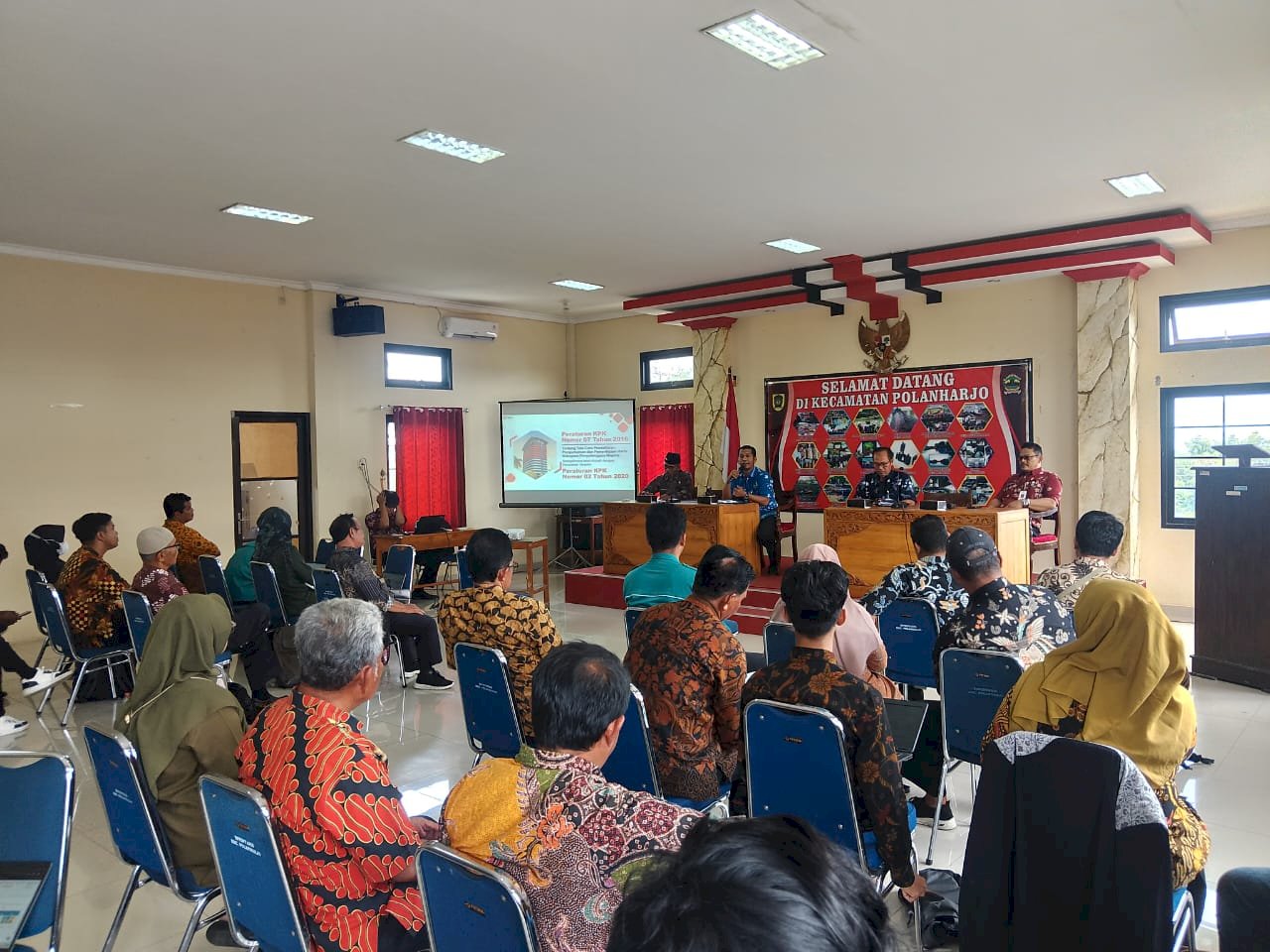 KEPALA DESA SE-KECAMATAN POLANHARJO TELAH LAPOR LHKPN 