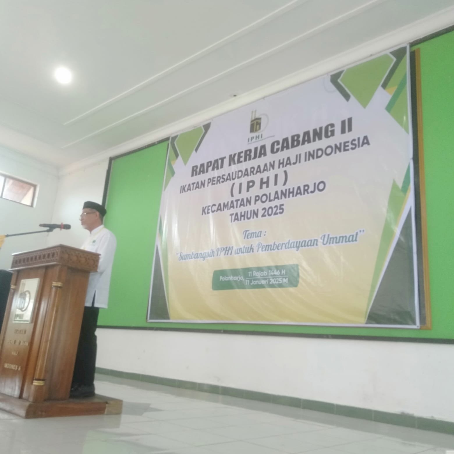 CAMAT POLANHARJO BUKA RAKER IPHI TAHUN 2025