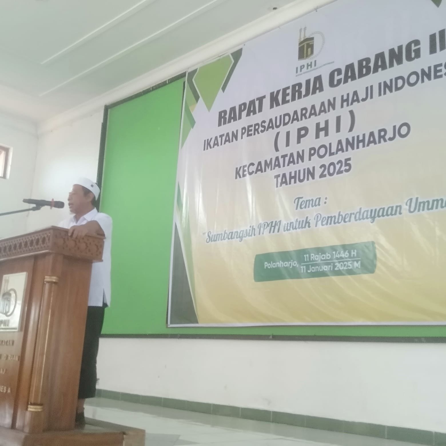 CAMAT POLANHARJO BUKA RAKER IPHI TAHUN 2025