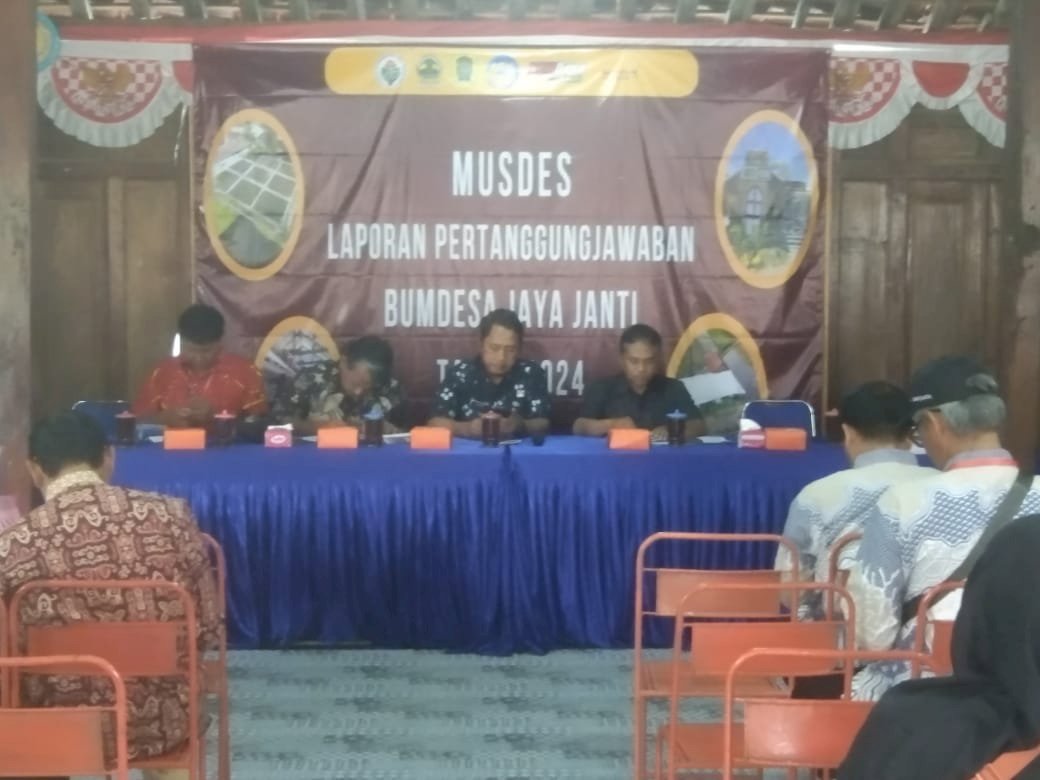 MANAJEMEN ADMINISTRASI KEUANGAN  BUMDes JAYA JANTI  SEBAGAI PERCONTOHAN TINGKAT NASIONAL