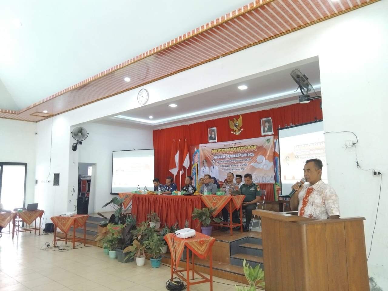 KECAMATAN POLANHARJO GELAR MUSRENBANGCAM TAHUN 2025  UNTUK  PENYUSUNAN RKPD 2026