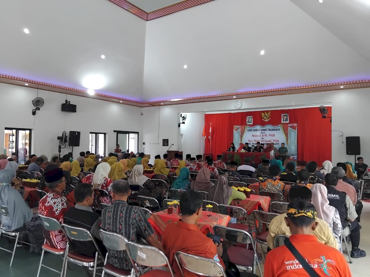 Lepas Sambut Camat Polanharjo Dari Slamet, S.H., M.Si Kepada Drs. Moh. Prihadi, M.Si