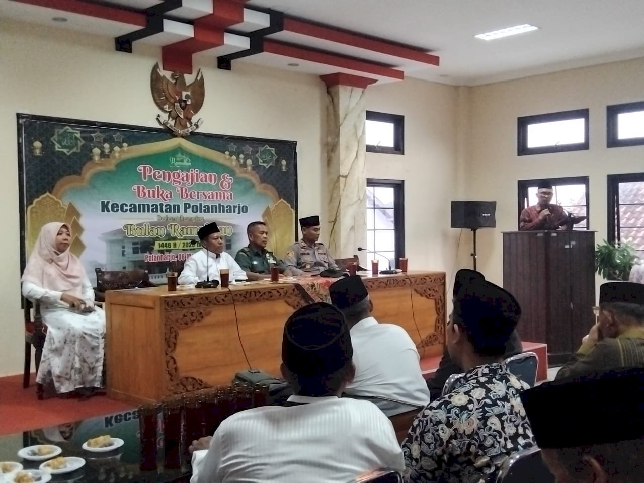 Buka Puasa Bersama di Kantor Kecamatan Polanharjo Ramadhan 1446 H / 2025 M