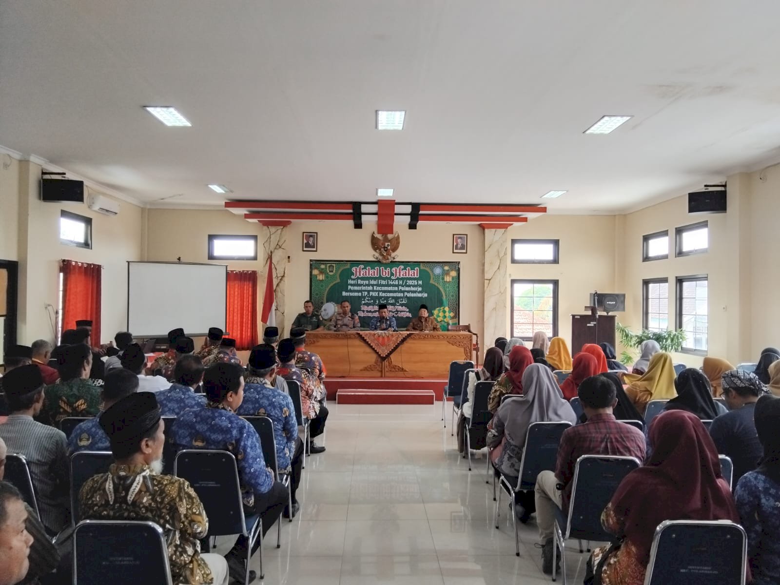 Keluarga Besar Kecamatan Polanharjo Gelar Halal Bihalal Idul Fitri 1446 H / 2025 M