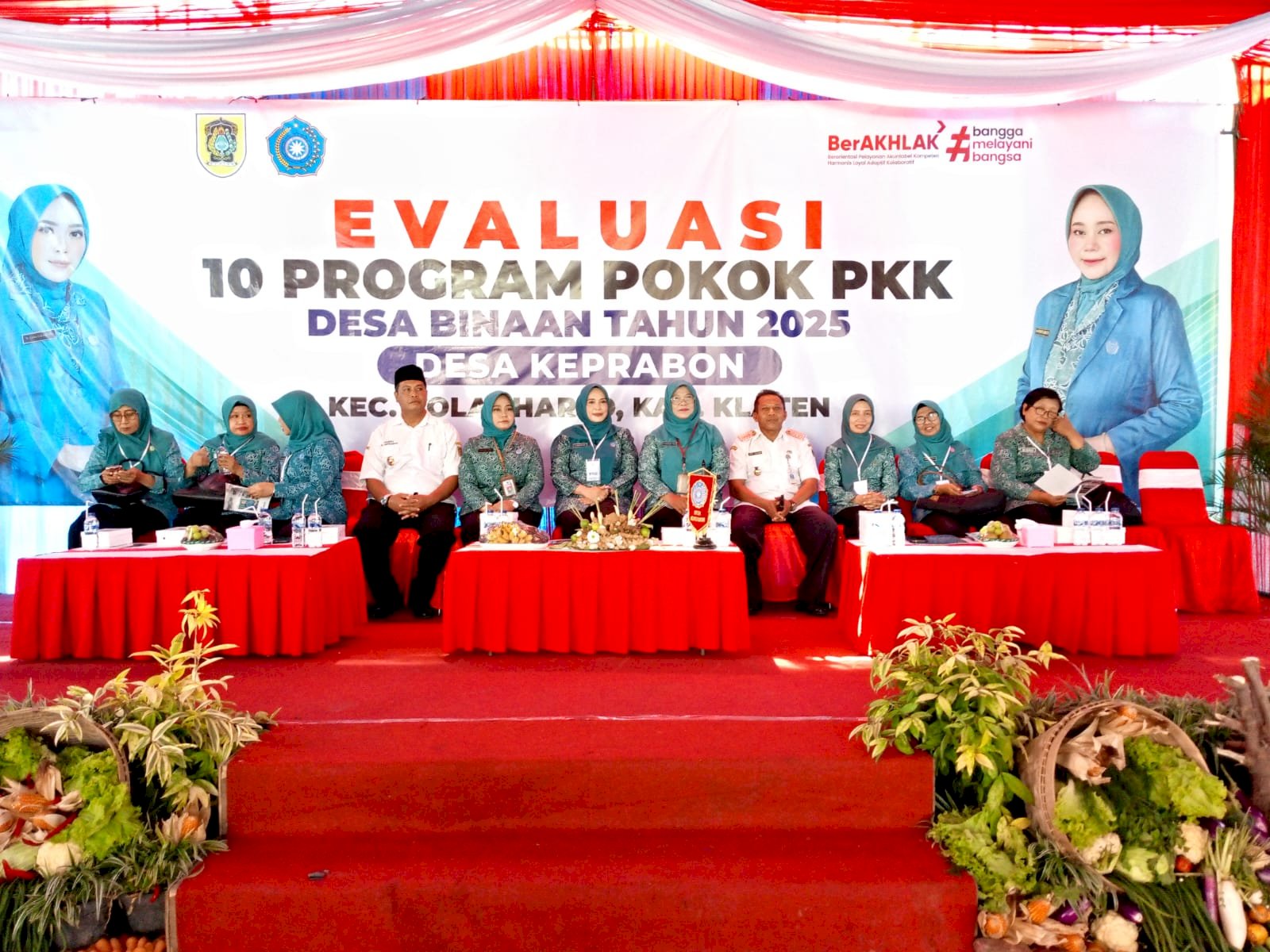 EVALUASI 10 PROGRAM POKOK PKK DESA KEPRABON TAHUN 2025