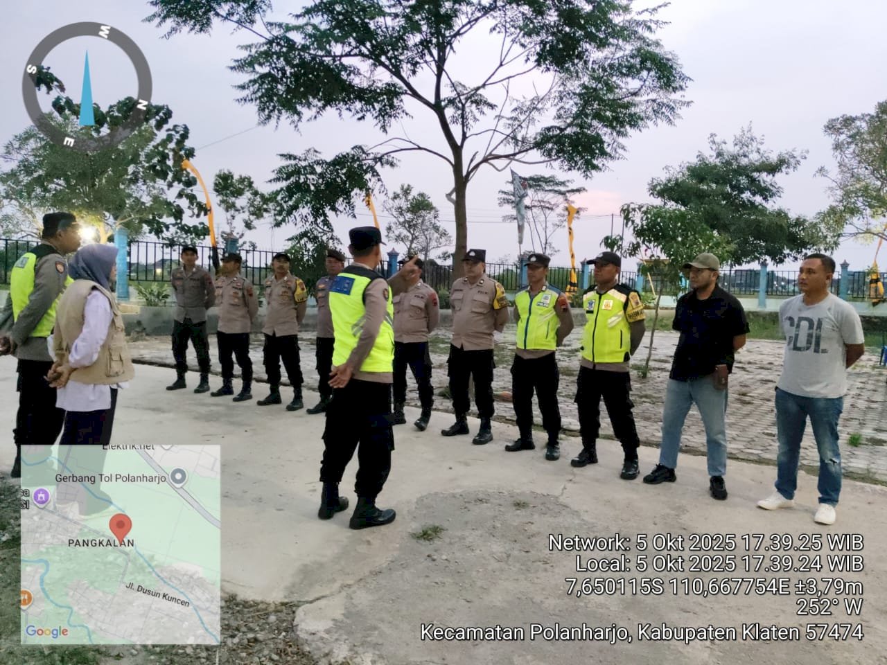 Apel Pengamanan Tasyukuran Keluarga Baru PSHT 16 Di Taman Tumenggung Desa Glagahwangi