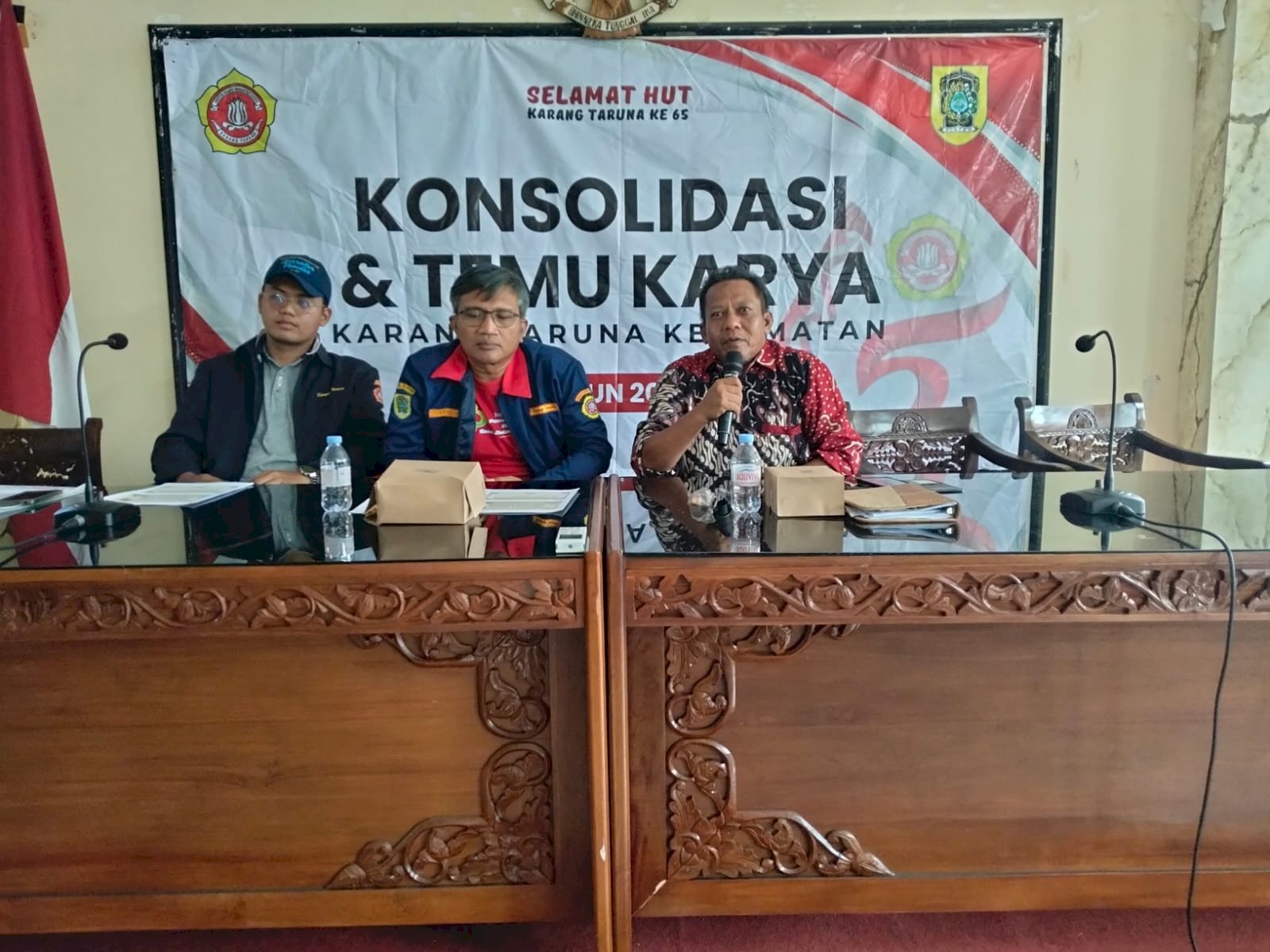 KONSOLIDASI DAN TEMU KARYA KARANG TARUNA KECAMATAN POLANHARJO TAHUN 2025