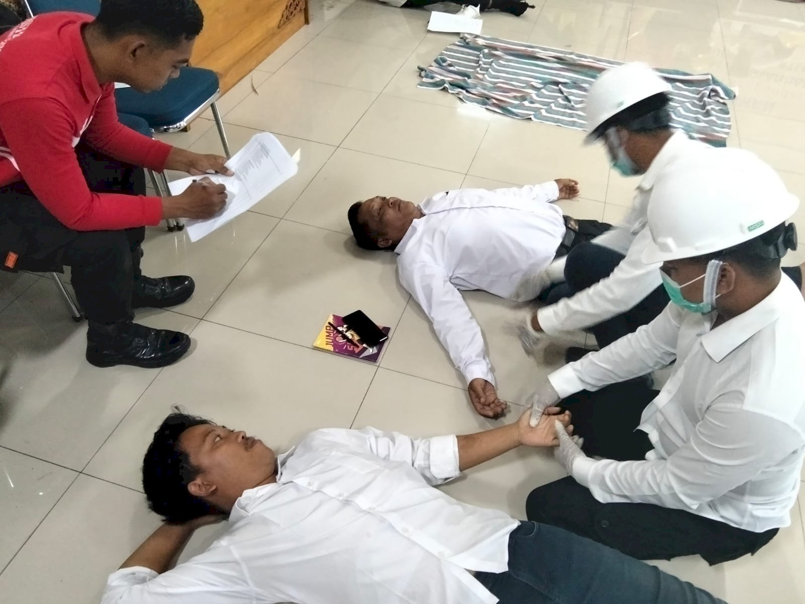 Cetak 40 Relawan Tangguh, Kecamatan Polanharjo Gelar Pelatihan Medical First Responder (MFR)