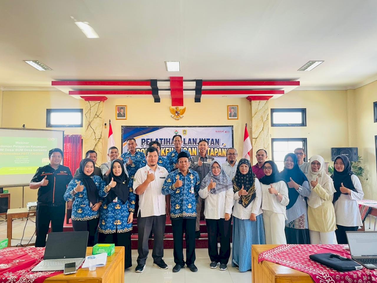 Camat Polanharjo Buka Pelatihan Laporan Keuangan BUMDESa Program Ketahanan Pangan