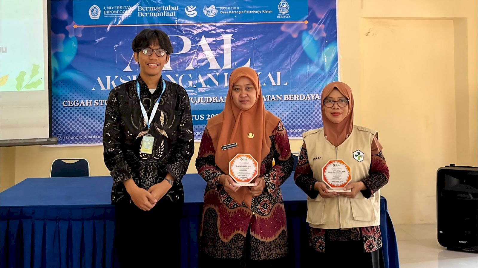 Mahasiswa KKN Undip dan Puskesmas Polanharjo Kolaborasi Cegah Stunting melalui 5 Pilar STBM
